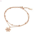 Dubaï New Fashion fantaisie Design femmes or Bracelet, chaîne à la main fille bracelet bijoux Lady Rose or Bracelet